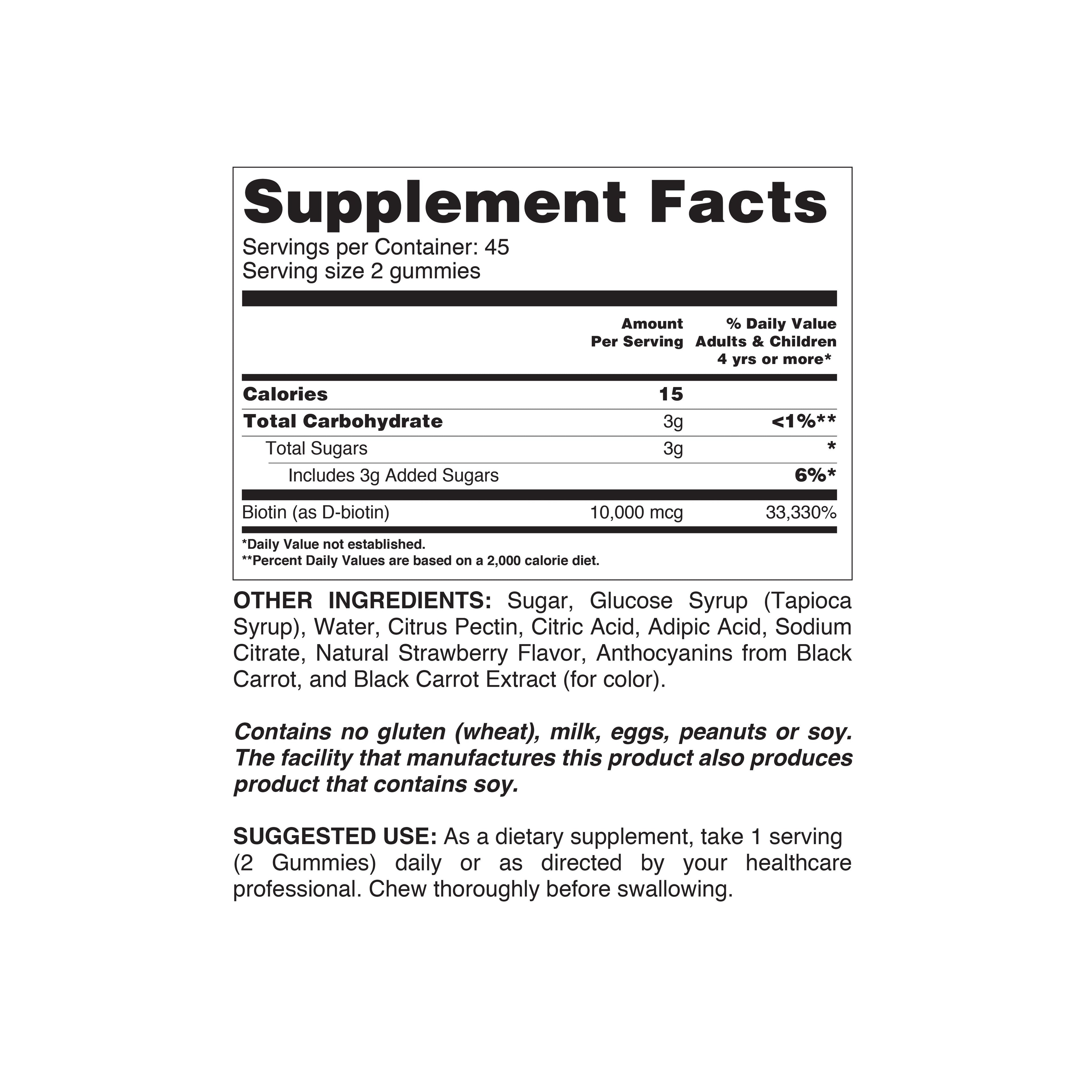 Biotin Gummies